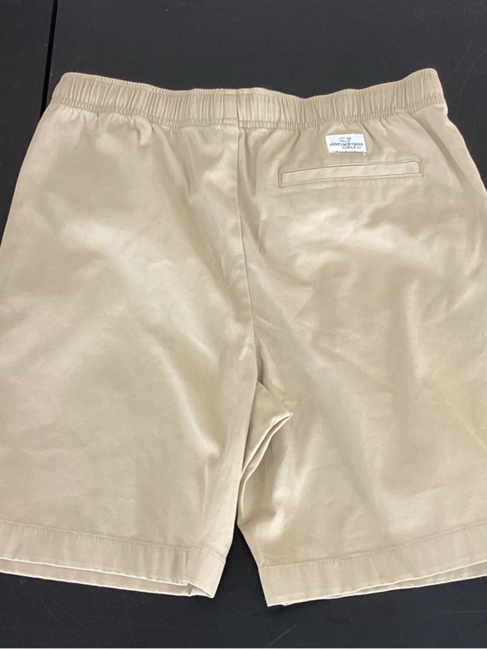 Vineyard Vines Boys Tan Elastic-Waist Shorts